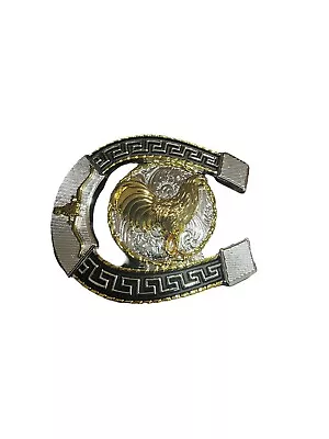 Rooster Cowboy Western Style Belt Buckle Hebilla Vaquero Con Gallo • $19.99