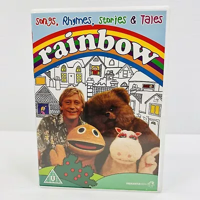 Rainbow Songs Rhymes Stories & Tales 1986 DVD Geoffrey Bungle Zippy Tracked Post • $19