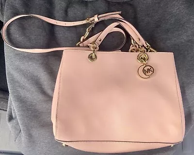 Michael Kors Light Pink And Gold Purse - Damage See Photos • $25