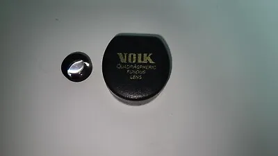 Used Volk QuadrAspheric Fundas Lens W/case • $575