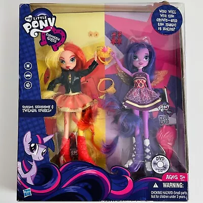 My Little Pony Equestria Girls Dolls Sunset Shimmer & Twilight Sparkle MLP READ • $95.97