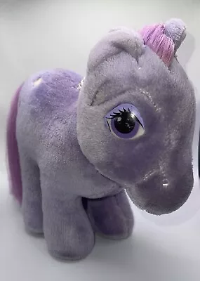 Vintage 80’s My Little Pony Blossom Purple Hasbro Softies Toy Plush 9” MLP   • $19.95