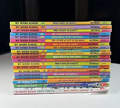 Lot Of 20 My Weird School 1-9 11 14 16-20 Weirder 9 Weirdest 4 Fast Facts Grt Cd • $29