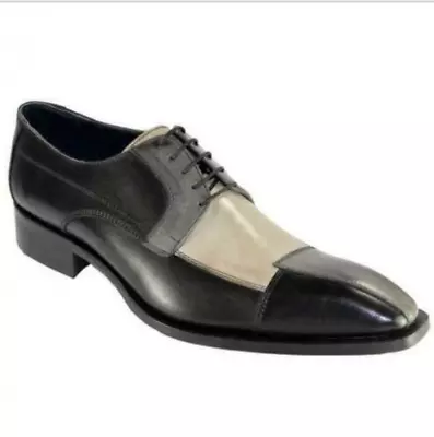 Men's Multicolor Formal Casual British Oxford Slip On Flats Dress Lace Up Shoes • $43.99