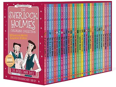 The Sherlock Holmes Children’s Collection: 30 Book Box Set (A Study In Scarlet  • £34.99