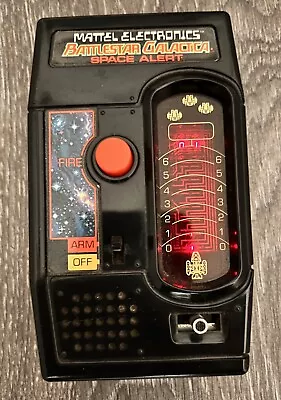 Vintage Mattel Battlestar Galactica Electronic Hand Held Space Invader Game • £38