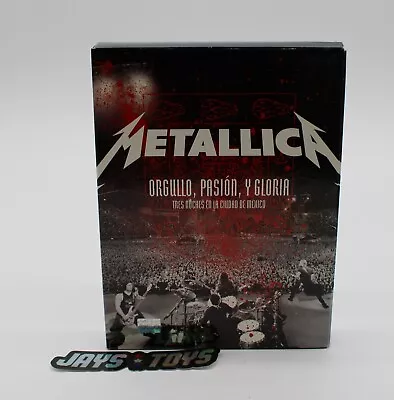 Metallica Orgullo Pasion Y Gloria 4-Disc CD/DVD Set 2009 Universal Records • $39.99