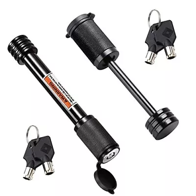 $43.90 • Buy CZC AUTO Hitch Lock Set Dia 5/8 Inch Trailer Hitch Receiver Pin Lock Keyed Al...