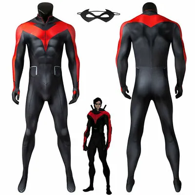 $37.90 • Buy Teen Titans: The Judas Contract Nightwing Costume Cosplay Suit Dick Grayson