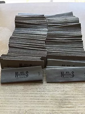 200 Vintage .5c Nickel Coin Wrappers • $8