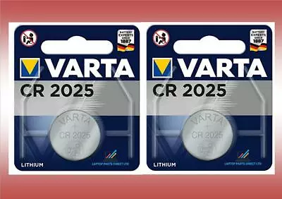 2 X Mercedes Car Key Fob Battery Genuine VARTA CR2025 Lithium Battery 3V BB03/32 • £4.99