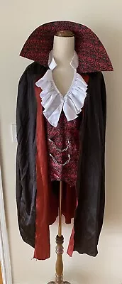 $30 • Buy Halloween Dress Up Vampire Costume Vape & Shirt Size Approx M/L