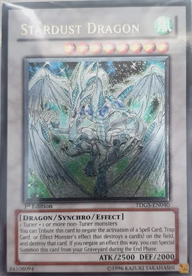 £1000 • Buy Stardust Dragon TDGS EN040 Ultimate Rare Yugioh