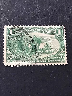 $6.95 • Buy Scott#285, 1c Trans-Mississippi Exposition 1898  Used  No Gum