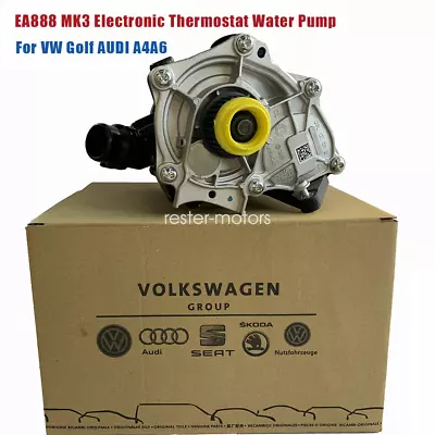 OEM Electronic Thermostat Water Pump For EA888 MK3 VW Golf 7 AUDI A3 A4 A6 SKODA • $174.99