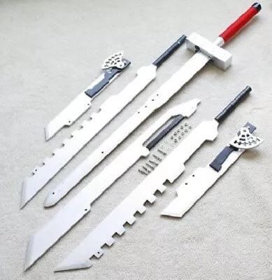 S5104 Final Fantasy Vii 6 Cloud Strife Blades Combined Steel Buster Sword 51.8  • $454.59