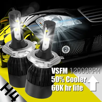 XENTEC LED HID Headlight Kit H4 9003 White For 1998-2003 Mitsubishi Galant • $19.25