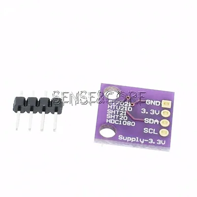 I2C Temperature & Humidity Sensor GY-213V-HTU21D Replace SHT21 SI7021 HDC1080 • $3.08