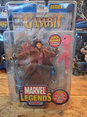 Toybiz 2003 Marvel Legends Series IV Gambit 6  Action Figure New Sealed Package • $23.21