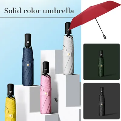 $15.19 • Buy Automatic Umbrella Compact Strong And Portable Folding Backpack Umbrella Travel