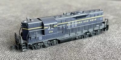 Atlas N Scale #4331 GP-9 Diesel Locomotive - Baltimore & Ohio #676 NIB! • $79.95
