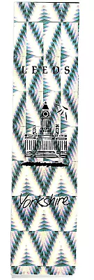 3D Lenticular Silver LEEDS Bookmark Yorkshire Souvenir Gifts • £2.99