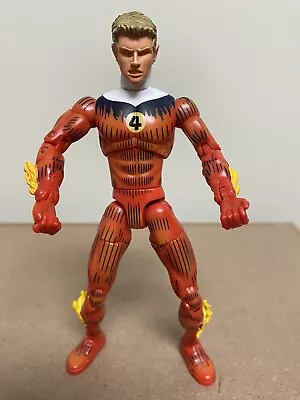 Marvel Legends Toybiz Fantastic Four Human Torch From Box Set • $4.36