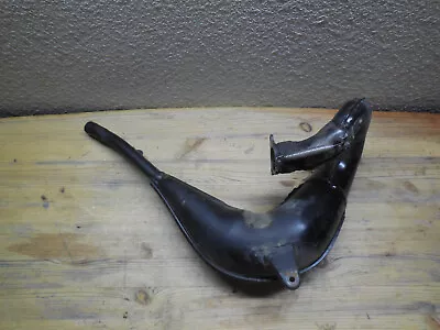 2001 Honda Cr80 Cr80rb Exhaust Mid Pipe Header With Joint Manifold & Spring 2000 • $125