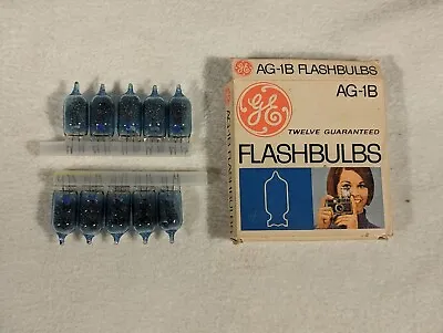 Vintage AG-1B Flash Bulbs (10 Bulbs) - FAST FREE SHIPPING • $14.50