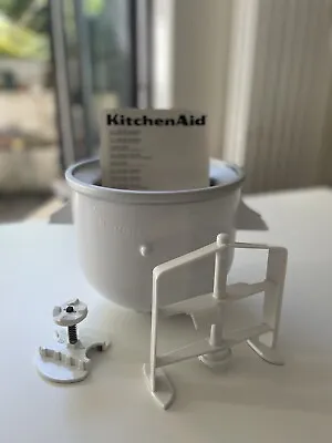 £29.99 • Buy KitchenAid 5KICA0WH Ice Cream Bowl Attachment
