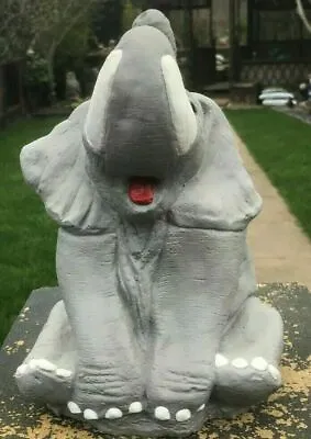 £20 • Buy Sitting Elephant Concrete Garden Ornament