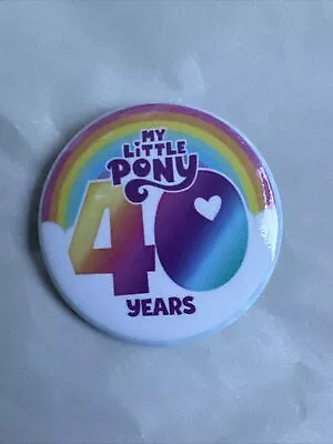 SDCC 2023 HASBRO PULSE MY LITTLE PONY 40 YEARS PIN SAN DIEGO Comic Con NEW • $5