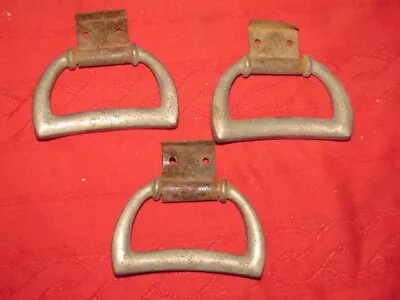 1920's 1930's VINTAGE DOOR PULLS ( THREE ) MAKE? SET #2 • $65