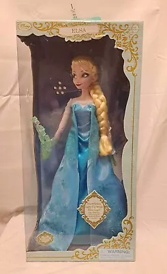 Disney Store Exclusive Light Up Singing Elsa Deluxe Frozen Doll 16  New Deluxe • $25