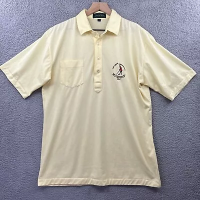 Vintage Gullane JIMMY HUME Polo Shirt Men's Large Muirfield 250th Anniversary • $49.99