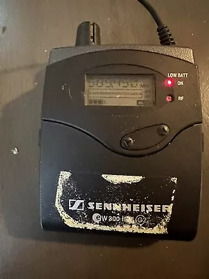 Sennheiser Ew 300 G2 Wireless Bodypack Transmitter  B-band - Tested - Exc. • $47