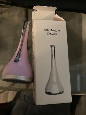 Bonidan Facial Ice Roller For Natural Glow Pink Aluminum New In Box Ships Asap • $21.48