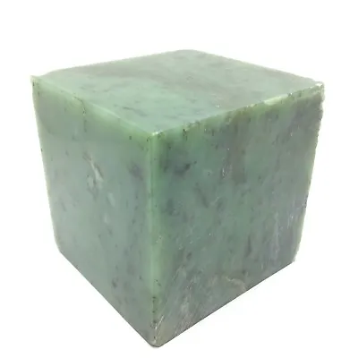 $500 • Buy Siberian Nephrite Jade Block Green Gem Stone Sayan Mountains Siberia Russia