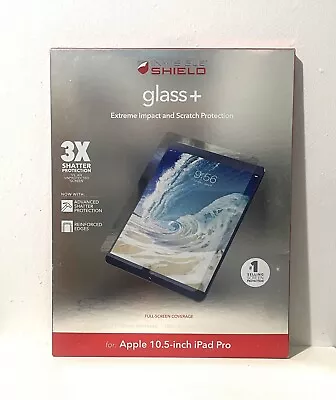 ZAGG InvisibleShield FOR IPad Air 3rd Gen & Pro 10.5” Screen Protector Glass+ • $11.25