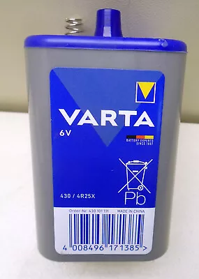 VARTA PJ996 430/4R25 6V Lantern / Torch Batteries Packs Of 1 2 Or 3 Batteries • £10.99