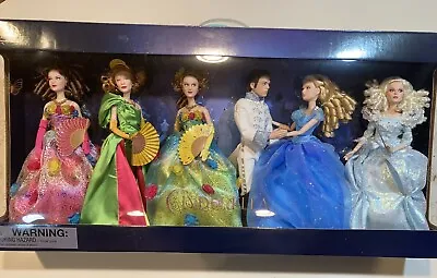 £805 • Buy Disney Store Cinderella, Prince, Stepmother & Stepsisters, Godmother Set ~ New