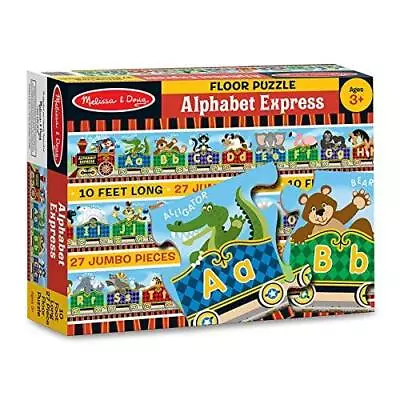 Melissa & Doug Alphabet Express Jumbo Jigsaw Floor Puzzle (27 Pcs 10 Feet Long) • $15.29