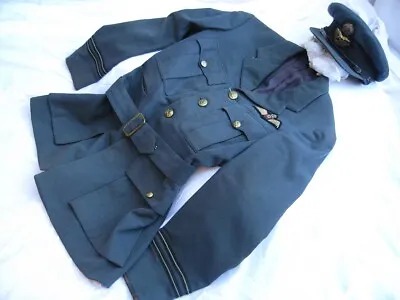 £910 • Buy Rare Early WWII Battle Of Britain 1939 RAF Officers Tunic And Peaked Cap.  