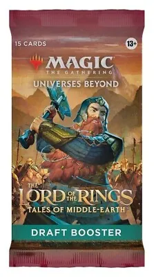 1x The Lord Of The Rings: Tales Of Middle-Earth Draft Booster Pack - MTG - SEALE • $5.50