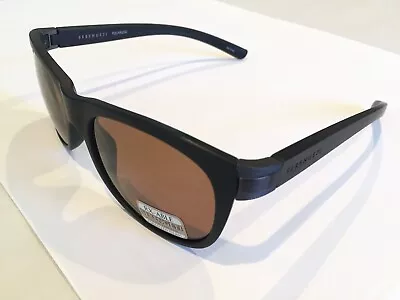 $250 • Buy Serengeti Scala Sanded Black Polar Photo Drivers Amber Sunglasses 8598 New Italy