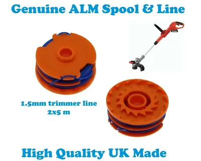 QUALCAST GGT3503 GGT350A1 GGT4001 GGT4502 Grass Trimmer Spool & Line ALM WX100 • £4.85