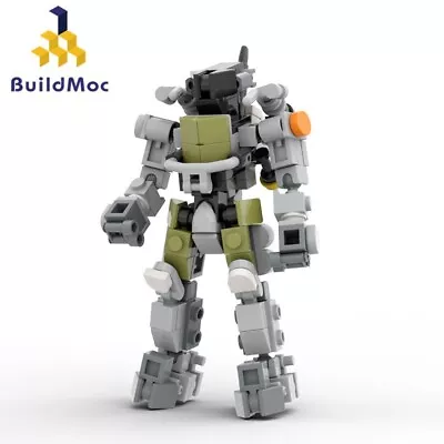 Mecha Robot MOC Building Block Toy Set 164 Pieces Mechanized Model Holiday Gifts • $19.80