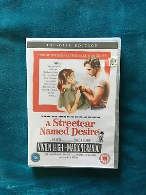 A Streetcar Named Desire Dvd Brando Leigh Kazan • £2