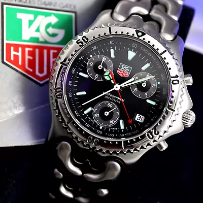 TAG HEUER SEL LEONARDO NASCIMENTO LIMITED EDITION CG1118 Cal. 1.99 Swiss Watch • $1404.03