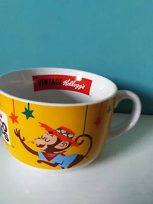 Vintage Kellogg's Coco Pops Ceramic Handled Cereal Bowl -2018 • £9